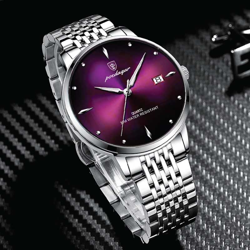 Watch Poedagar Luminous Stainless