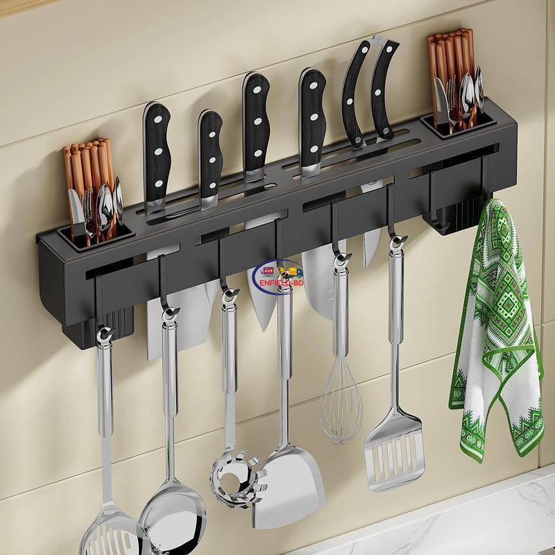 Wallmounted Kitchen Rack Knife Holder